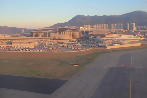 International Airport Main Airport Hong Kong — Stock Photo, Image