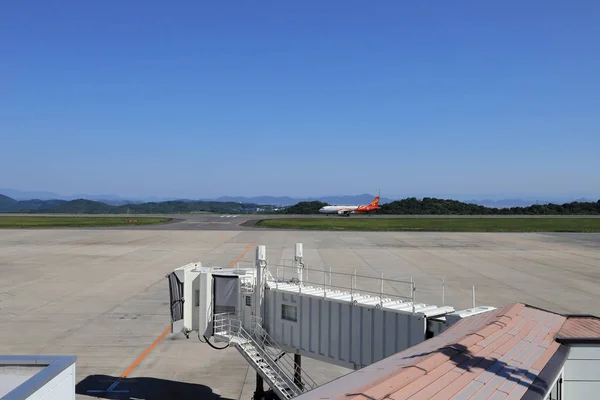Aeroporto Caiama Província Okayama Japa — Fotografia de Stock