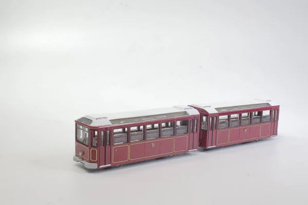 Scala Del Modello Tram Picco Hong Kong — Foto Stock