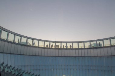  Umeda gökyüzü bina Osaka popüler dönüm noktası olduğunu