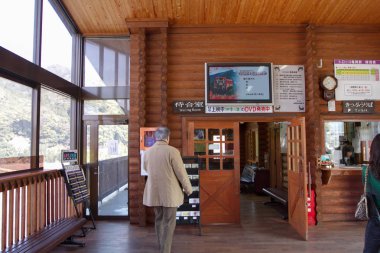 Klasik trende meydanının Kyoto Japonya