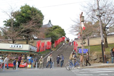 Nara, Japonya bahar Kofukuji
