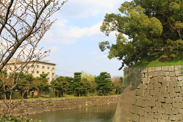 世界遺産二条城の石垣 — ストック写真