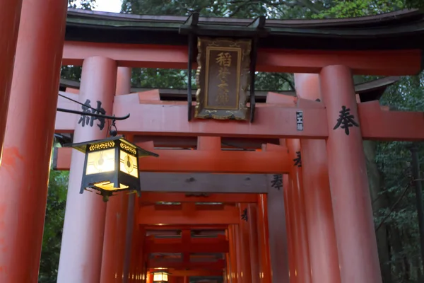 Santuario Fushimi Inari Taisha Kyoto Japa —  Fotos de Stock