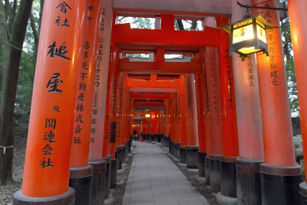 Fushimi Inari Taisha Shrine Kyoto Japa — стокове фото