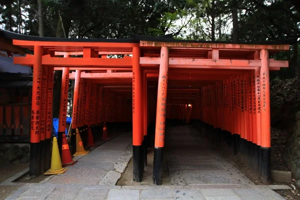 Santuario Fushimi Inari Taisha Kyoto Japa —  Fotos de Stock
