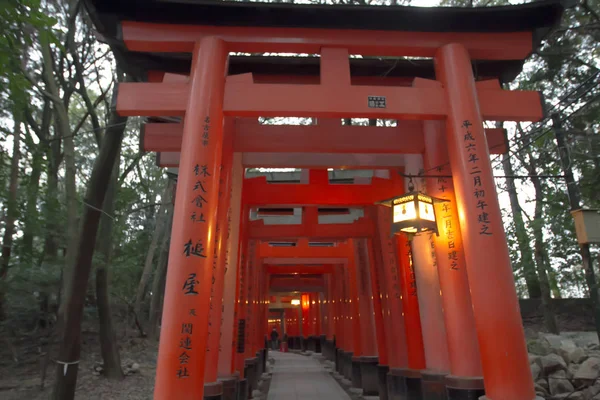 Fushimi Inari Taisha Przybytek Kioto Japa — Zdjęcie stockowe