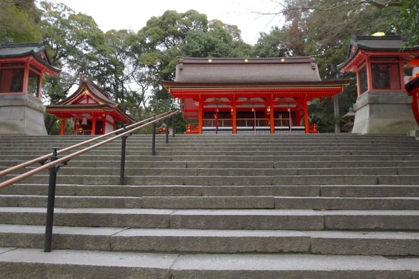 Fushimi Inari Taisha Svatyně Kjótu Japa — Stock fotografie