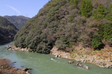 Kyoto, Japonya dışındaki romantik tren nehirden