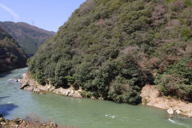 Kyoto, Japonya dışındaki romantik tren nehirden