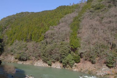 Kyoto, Japonya dışındaki romantik tren nehirden