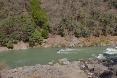Kyoto, Japonya dışındaki romantik tren nehirden