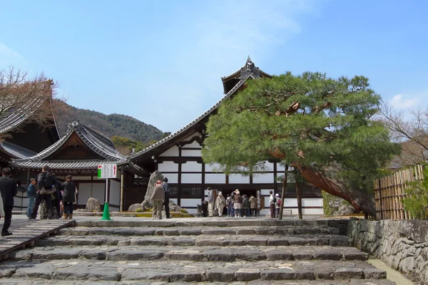 Ναός Tenryu Κυότο Στην Ιαπωνία — Φωτογραφία Αρχείου