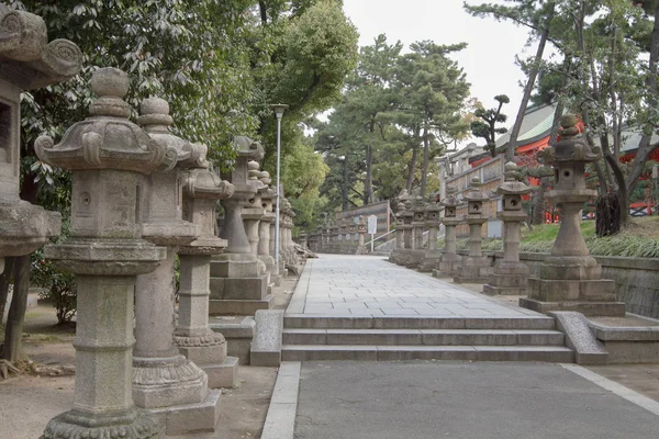 本殿は神社の最古で設計されています — ストック写真