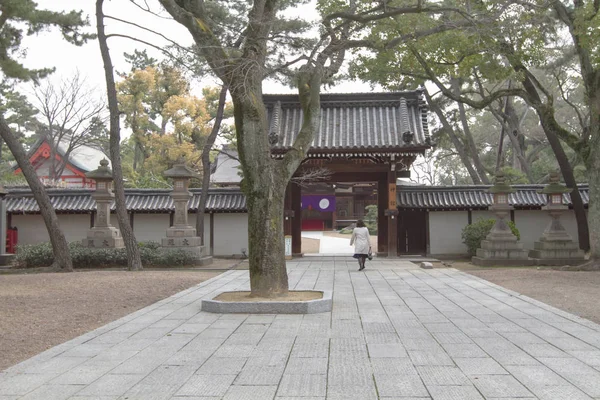 本殿は神社の最古で設計されています — ストック写真