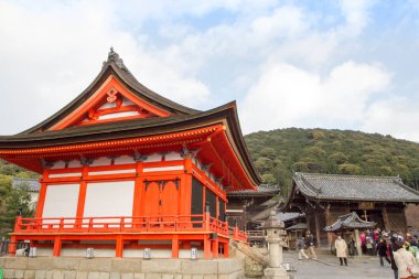 Kiyomizu Dera Tapınağı Kyoto Japonya'da