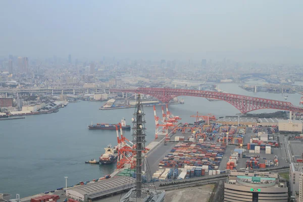 Settori Localizzare Intorno Osaka Bay — Foto Stock