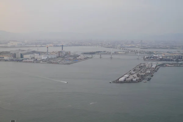 Settori Localizzare Intorno Osaka Bay — Foto Stock