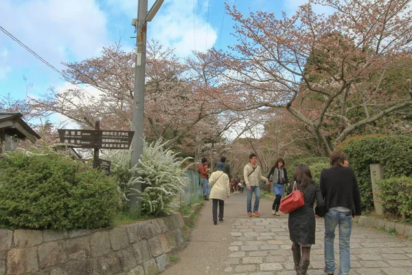 Vista Sulla Strada Kyoto Japan — Foto Stock
