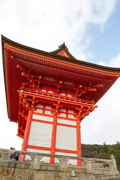 Der Kiyomizu Dera Tempel Kyoto Japan — Stockfoto