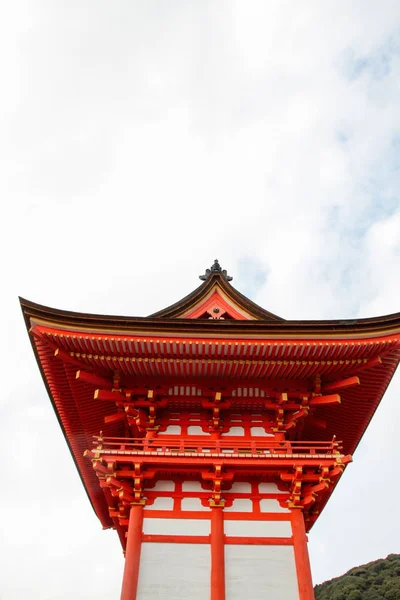 Templo Kiyomizu Dera Kyoto Japão — Fotografia de Stock