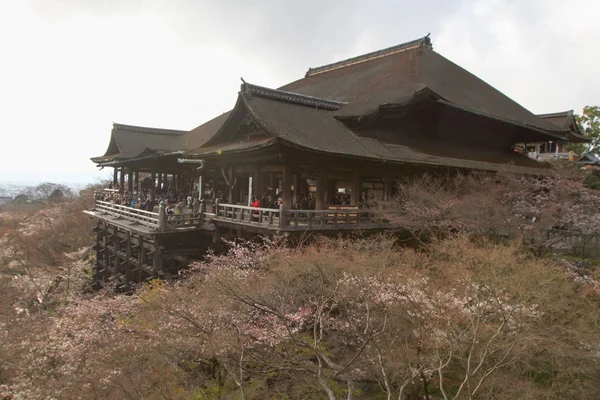 Dera Kiyomizu Rozciągacz Kioto Japonii — Zdjęcie stockowe