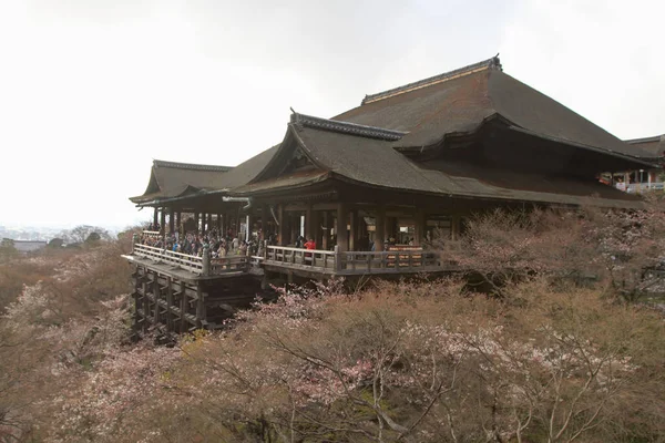 Kiyomizu Dera Temple Кіото Японія — стокове фото
