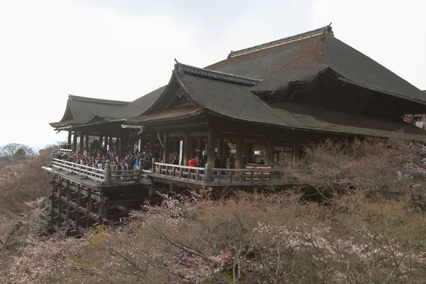 Kiyomizu Dera Temple Кіото Японія — стокове фото