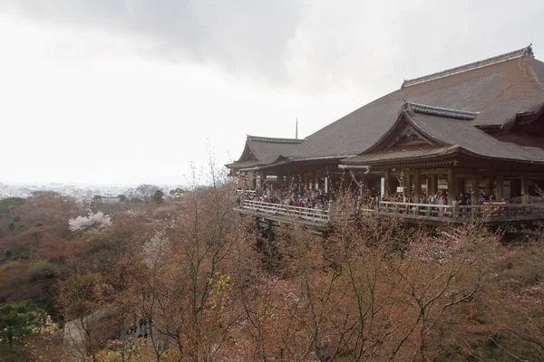 Templo Kiyomizu Dera Kyoto Japão — Fotografia de Stock