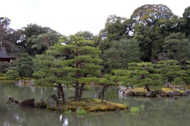 Altın Köşk adlı bir zen bahçesi