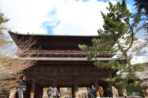 Der Nanzen Tempel Kyoto Japan — Stockfoto