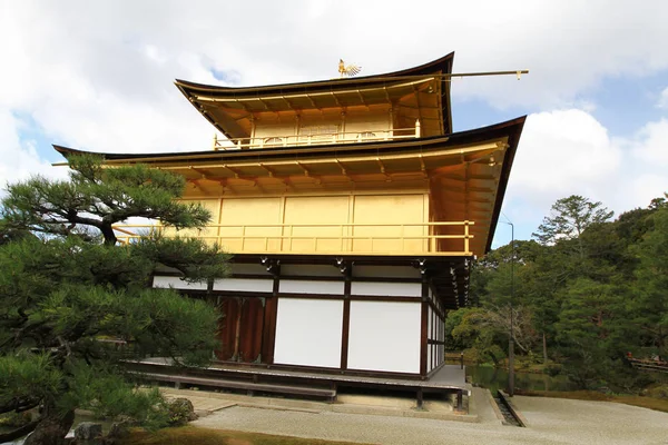 Goldener Pavillon Kinkakuji Tempel Kyoto Japan — Stockfoto