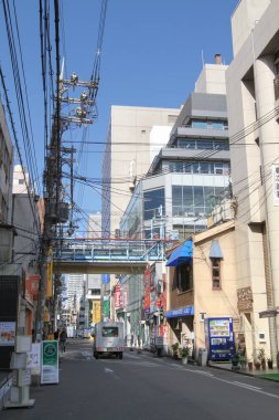 Shinsaibashi adlı Minamisemba sokak görünümü