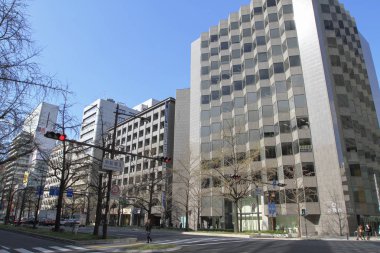 Shinsaibashi adlı Minamisemba sokak görünümü