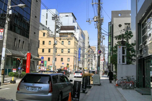 Straatmening Van Shinsaibashi Minamisemba — Stockfoto