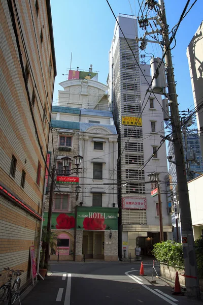 Μια Συνοικία Μόδας Americamura Στην Οσάκα Ιαπωνίας — Φωτογραφία Αρχείου