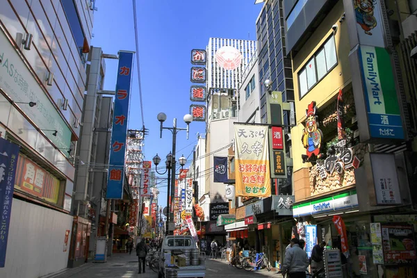 大阪にて 日本の看板サイン — ストック写真