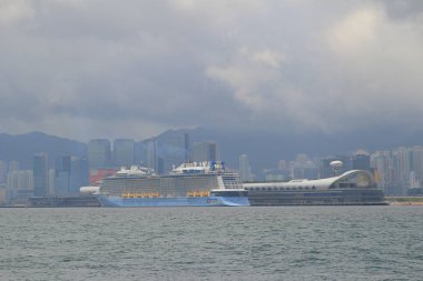 görünümü kai tak ve kowloon bay cruise terminal