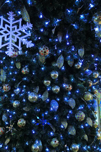 Karácsonyi Fények Hong Kong 2010 — Stock Fotó
