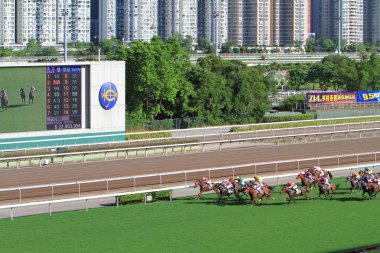 Hong Kong sha Tin Fo Ta Racecourse