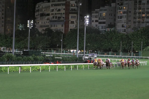 Happy Valley Yarış Alanı Bir Gece Racig — Stok fotoğraf