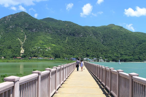 Puente Tai Lantau Island Hong Kong — Foto de Stock