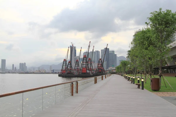 Kwun Tong Promenade is opened at the site