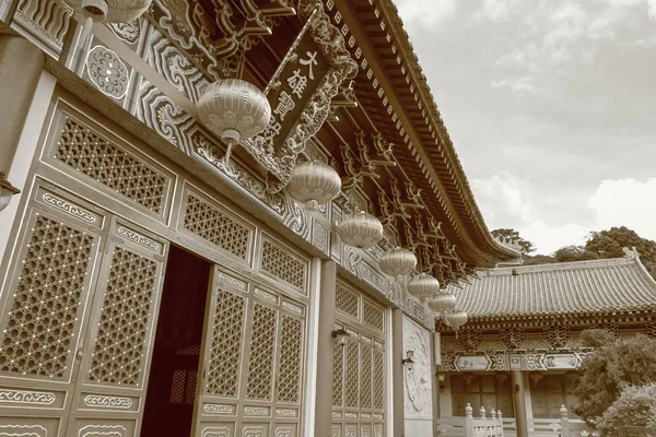 Western Monastery Landmark Buddhist Monastery Hong Kong — Stock Photo, Image