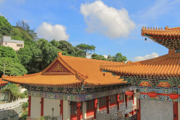 Western Klasztor Klasztor Buddyjski Punkt Orientacyjny Hong Kongu — Zdjęcie stockowe
