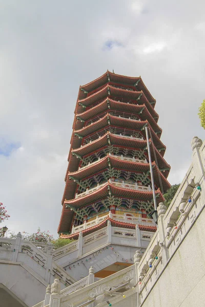 Západní Klášter Mezník Buddhistický Klášter Hong Kongu — Stock fotografie