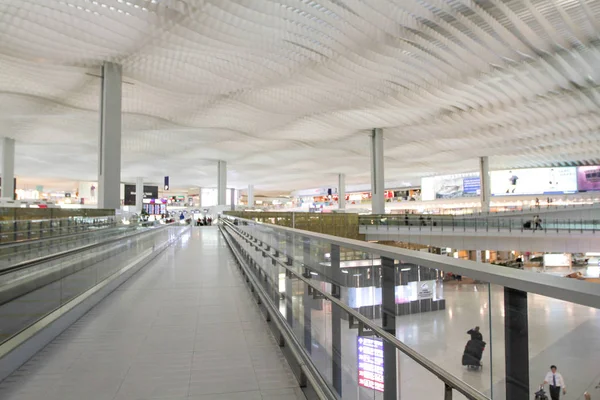 Flygplatsen Ligger Det Chek Lap Kok — Stockfoto