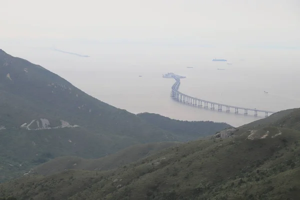 Ngong Ping 360 Mentési Nyomvonal — Stock Fotó