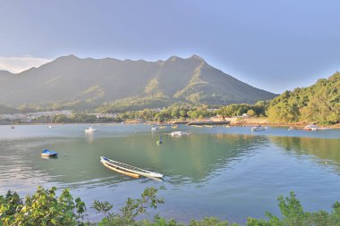 Hong Kong. ünlü turistik spot.