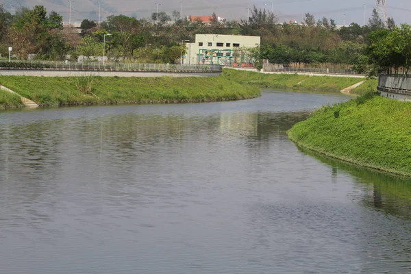 Westelijk Deel Van Nam Sang Wai Yuen Long Hong Kong — Stockfoto